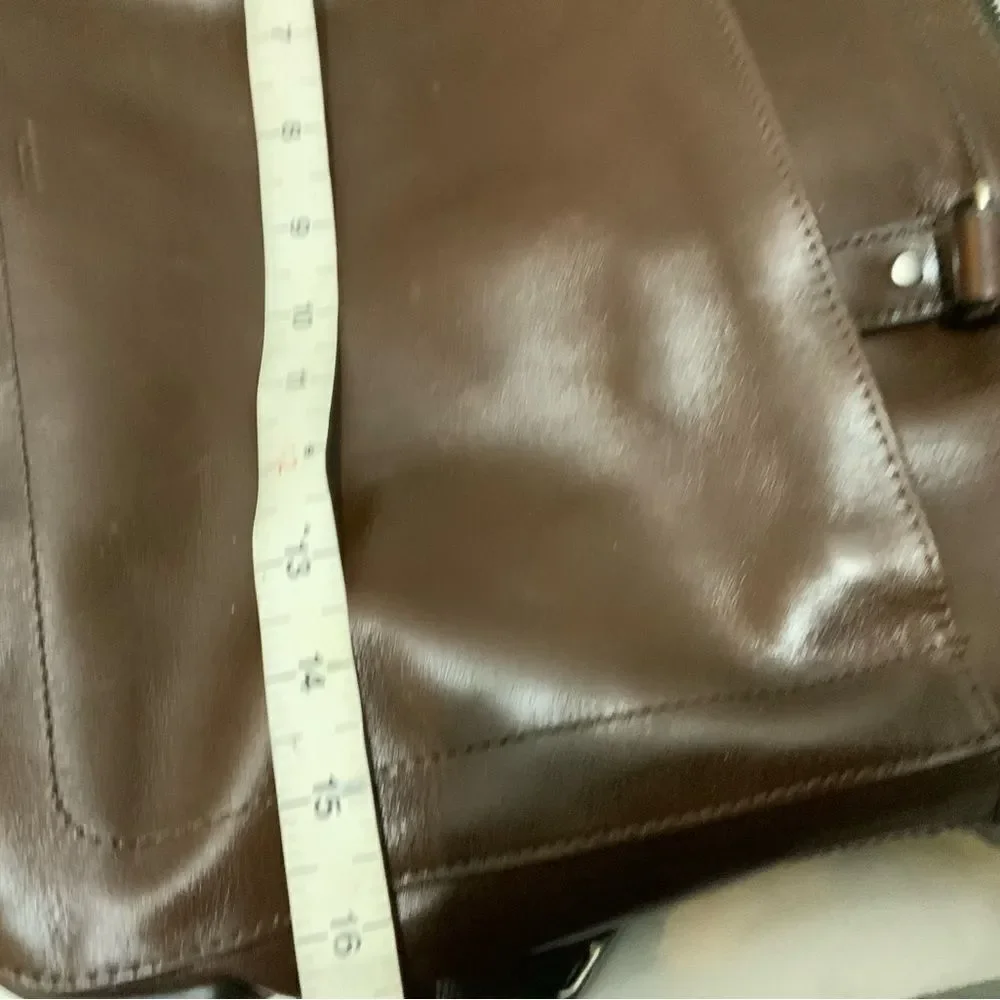 NWT Fossil Defender Eco Leather Brief Bag